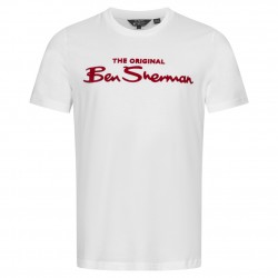 мъжка,тениска,мъжки,тениски,ben,sherman,flocked,logo,men,t,shirt