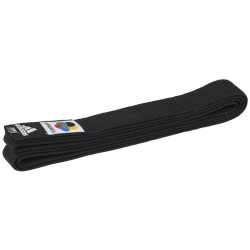 колан,adidas,elite,wkf,karate,belt,logo,45mm,black