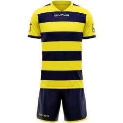 къси,панталони,мъжки,къси,панталони,ръгби,облекла,givova,rugby,kit,jersey,with,shorts,yellow,navy