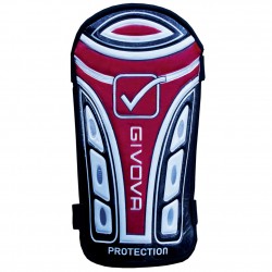 футболни,кори,givova,shin,guards,parastinco,protection,black,red