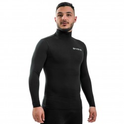 мъжки,облекла,за,бягане,givova,baselayer,corpus,3,high,neck,sports,top,black