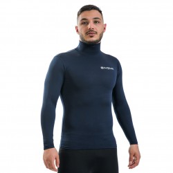 мъжки,облекла,за,бягане,givova,baselayer,corpus,3,high,neck,sports,top,navy