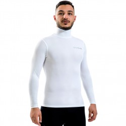 мъжки,облекла,за,бягане,givova,baselayer,corpus,3,high,neck,sports,top,white