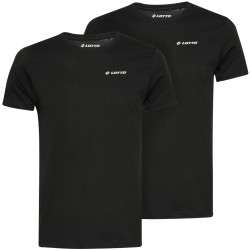 lotto,men,undershirts,t,shirt,pack,of,2,black