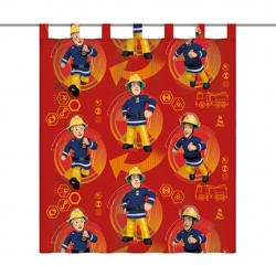 fireman,sam,curtain,140,x,160,cm