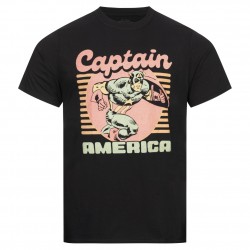 мъжка,тениска,мъжки,тениски,captain,america,marvel,70s,retro,men,t,shirt