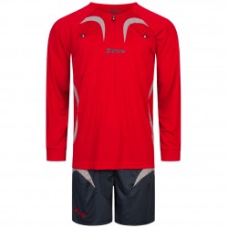 всички,футболни,облекла,zeus,men,referee,kit,jersey,and,shorts,red