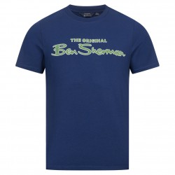 мъжка,тениска,мъжки,тениски,ben,sherman,flocked,logo,men,t,shirt
