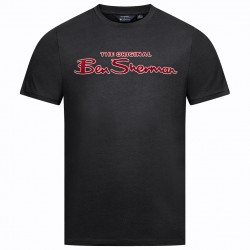мъжка,тениска,мъжки,тениски,ben,sherman,flocked,logo,men,t,shirt