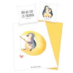 mr.,u.,mrs.,panda,pinguin,bedlinen,set,140,x,200,cm,+,70,x,90,cm