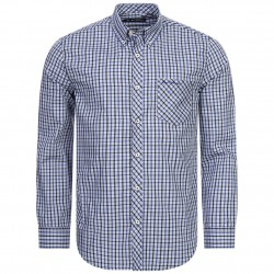 ben,sherman,gingham,men,long,sleeved,shirt