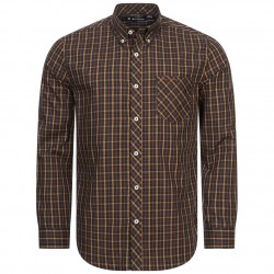 мъжка,карирана,риза,ben,sherman,house,check,men,long,sleeved,shirt