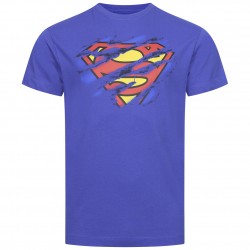 мъжка,тениска,superman,dc,comics,torn,logo,men,t,shirt