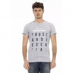 тениска,мъжки,тениски,trussardi,action,men,t,shirt,gray