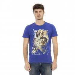 тениска,мъжки,тениски,trussardi,action,men,t,shirt,blue