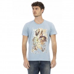 тениска,мъжки,тениски,trussardi,action,men,t,shirt,light,blue