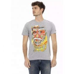 тениска,мъжки,тениски,trussardi,action,men,t,shirt,gray