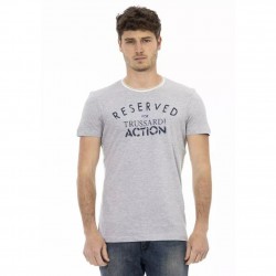 тениска,мъжки,тениски,trussardi,action,men,t,shirt,gray