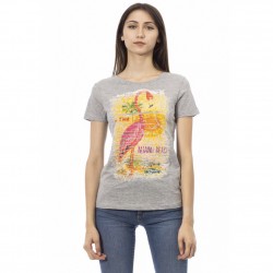 дамска,тениска,дамски,тениски,trussardi,action,women,t,shirt,gray