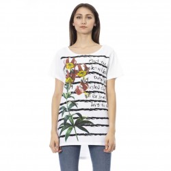 дамска,тениска,дамски,тениски,trussardi,action,women,t,shirt,white