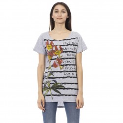 дамска,тениска,дамски,тениски,trussardi,action,women,t,shirt,gray