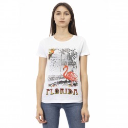 дамска,тениска,дамски,тениски,trussardi,action,women,t,shirt,white