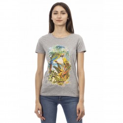 дамска,тениска,дамски,тениски,trussardi,action,women,t,shirt,gray