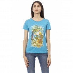 дамска,тениска,дамски,тениски,trussardi,action,women,t,shirt,turquoise