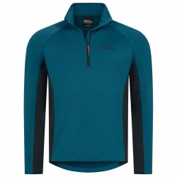 Мъжка поларена блуза Jack Wolfskin Morobbia Fleece 1/2 Zip Men Sweatshirt мъжка,поларена,блуза,мъжки,пуловери,jack,wolfskin,morobbia,fleece,1,2,zip,men,sweatshirt