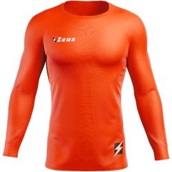 мъжки,облекла,за,бягане,zeus,fisiko,baselayer,top,long,sleeved,compression,shirt,orange