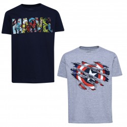 Детска тениска MARVEL Captain America Kids T-shirt Pack of 2 детска,тениска,детски,тениски,marvel,captain,america,kids,t,shirt,pack,of,2