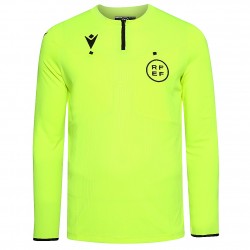 всички,футболни,облекла,облекла,с,футболна,тема,футболни,горнища,spanien,rfef,macron,men,long,sleeved,referee,jersey