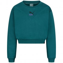 Детска блуза PUMA Classics GRL Crew FL Girl Sweatshirt детска,блуза,детски,блузи,puma,classics,grl,crew,fl,girl,sweatshirt