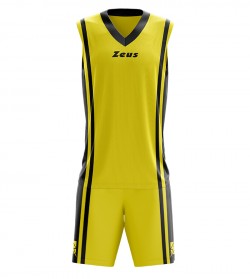 Къси панталони Zeus Kit Bozo Basketball Jersey + Shorts 2 pcs. Giallo/nero къси,панталони,детски,потници,баскетболни,потници,zeus,kit,bozo,basketball,jersey,+,shorts,2,pcs.,giallo,nero