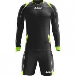 вратарски,ръкавици,и,облекло,всички,футболни,облекла,zeus,paros,goalkeeper,kit,long,sleeved,jersey,with,shorts,black,neon,yellow