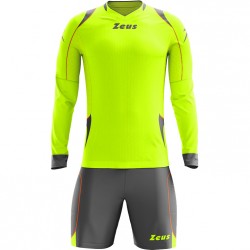 вратарски,ръкавици,и,облекло,всички,футболни,облекла,zeus,paros,goalkeeper,kit,long,sleeved,jersey,with,shorts,neon,yellow
