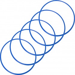 всичкото,фитнес,оборудване,agility,sports,coordination,rings,⌀48,cm,pack,of,5