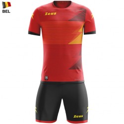 всички,футболни,облекла,zeus,mundial,teamwear,set,jersey,with,shorts,red,black