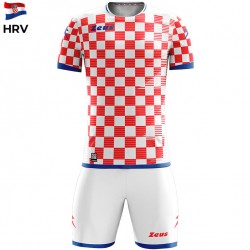 всички,футболни,облекла,zeus,mundial,teamwear,set,jersey,with,shorts,white,red