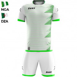 всички,футболни,облекла,zeus,mundial,teamwear,set,jersey,with,shorts,white,green
