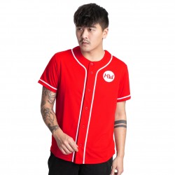 мъжка,фланелка,hidetoshi,wakashima,bc,kiyota,men,baseball,jersey,red