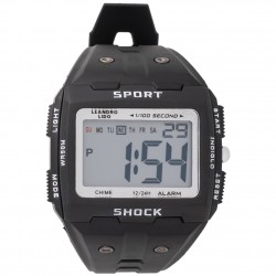 leandro,lido,sterpeto,unisex,sports,watch,black