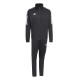 adidas,mens,football,sereno,tracksuit,black,white