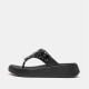 сандали,fitflop,f,mode,jewel,deluxe,flatform,sandals,black
