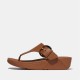сандали,fitflop,lulu,resin,buckle,leather,toe,post,sandals,tan