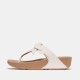 сандали,fitflop,lulu,folded,knot,leather,toe,post,sandals,white