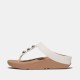 сандали,fitflop,fino,mirror,dome,leather,toe,post,sandals,white