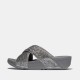 fitflop,lulu,crinkled,shimmer,cross,sliders,silver