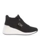 кецове,на,платформа,dkny,kasia,lace,up,wedge,trainers,black