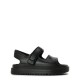 сандали,ugg,kids,goldenglow,flatform,sandals,black,blk